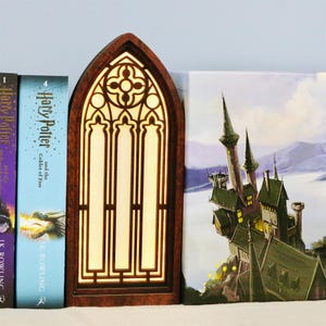Book Nook DIY Kit with Light, Shelf Decor, Library Decor, Miniature Landscape, Fantasy Decor, Study Decoration, Gifts for Book Lovers