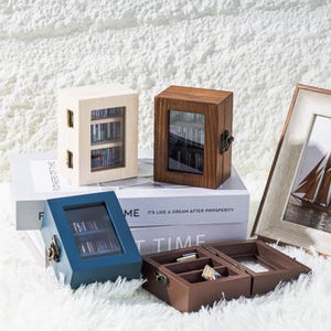 Personalized Mini Anxiety Bookshelf, Custom Miniature Bookcase, Perfect Decorative Miniature Library for Book Lovers,Dollhouse Mini Bookcase