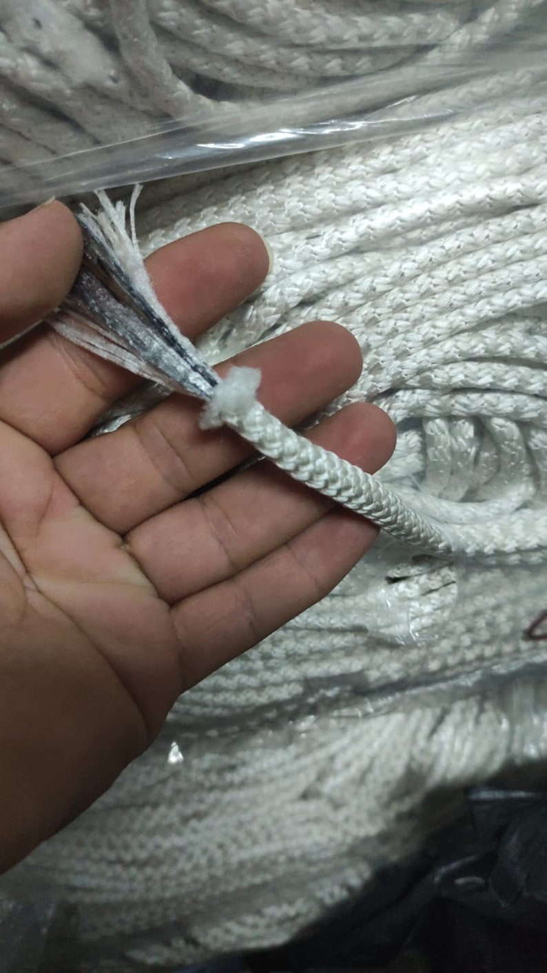 Macrame Rope for Swing, Macrame Swing, Macrame Chair Knitting Cable, Swing Cord for Hammock, Macrame Rope 5.5mm Polyester Rope, Macrame Poly image 7