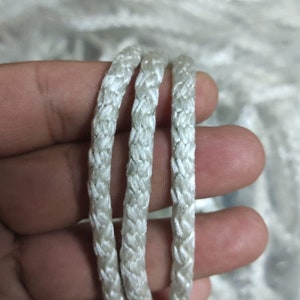 Macrame Rope for Swing, Macrame Swing, Macrame Chair Knitting Cable, Swing Cord for Hammock, Macrame Rope 5.5mm Polyester Rope, Macrame Poly image 8