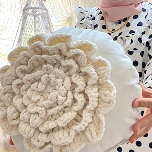 Decorative Macrame pillowcase,Decorative pillow, Macrame pillow, Unique Handcrafted Gift, Macrame decorative pillow, Living room decor,
