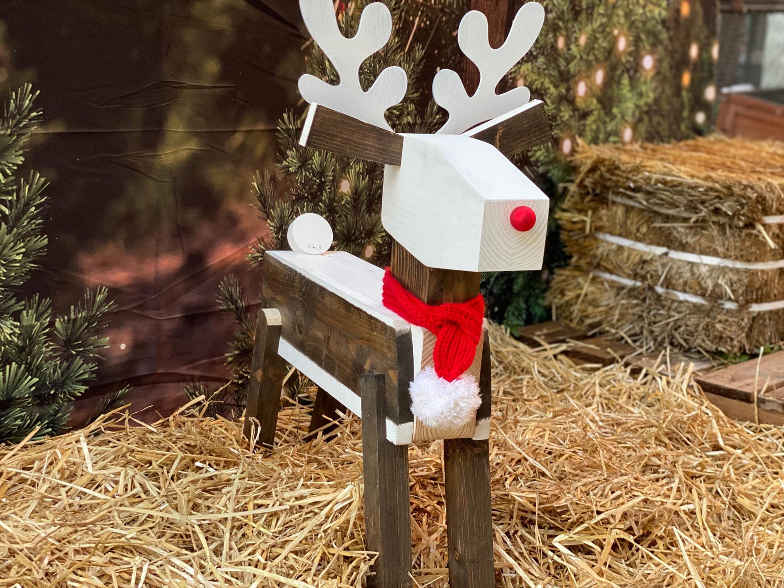 Rustic Rudolph Plans - Etsy
