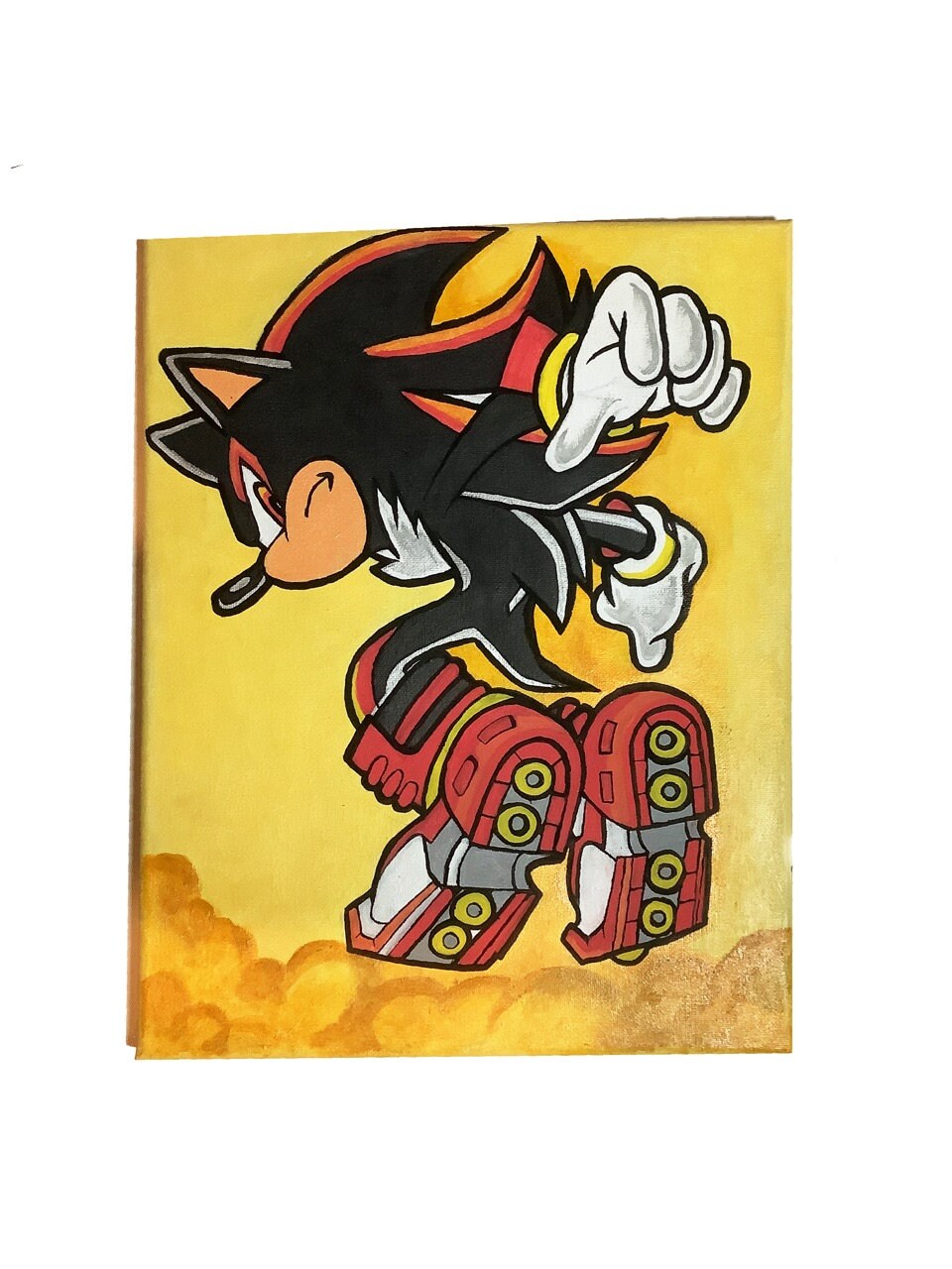 Shadow the Hedgehog Painting From Sonic Adventure, Generations