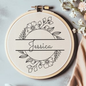 Custom Hand Embroidery Pattern Personalized Hand Embroidery PDF Custom ...