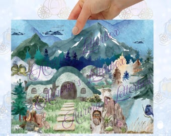 At the Cottage in the Glen Poster | Sleeping Beauty Poster, Princess Aurora, Sleeping Beauty, Princess Poster, Fairytale Princess, Princess