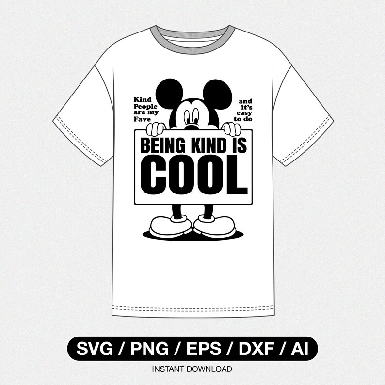 Being Kind is Cool SVG, Cool Svg Design, Cute SVG, Sayings Tshirt