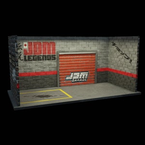 garage with shutters scale 1:64 (file to print)