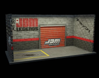 garaje con persianas escala 1:64 (archivo para imprimir)