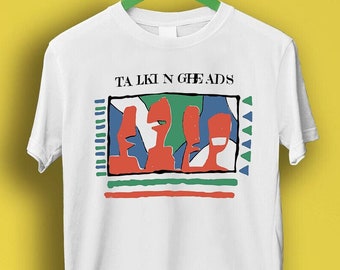 Talking Heads Anime Cartoon Exclusive Vinyl Music Retro Cool Tee T Shirt P7223