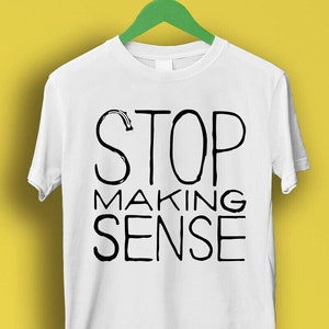 Stop Making Sense Talking Heads Rock Punk Retro Music Gift Top Tee T Shirt P2746