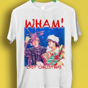 Last Christmas Wham Xmas Music Retro Cool Top Gift Tee T Shirt P2313