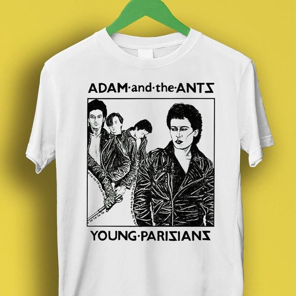 Adam Ants Jonge Parijzenaars Super Cool Hipster Mode Beste Cadeau Mannen Vrouwen Muziek Tee T-shirt P1145