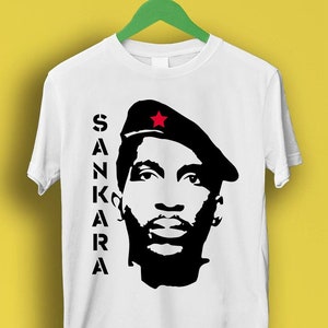 Thomas Sankara Lumumba Marxist Burkina Faso Design Retro Gift Cool Men Women Top Tee T Shirt P3515