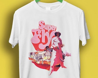 Super Fly Movie Film Meme Gift Funny Tee Style Unisex Gamer Cult  Music T Shirt P618