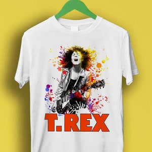 T.REX Rock Band Mark Bolan Music Meme Gift Funny Tee Style Unisex Gamer Cult  T Shirt P1024