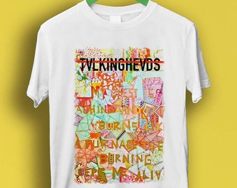 Talking Heads Life durante la guerra Punk Rock Music Cool Gift Tee T Shirt P7277