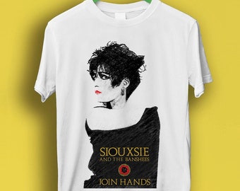 Siouxsie y los Banshees se unen a las manos, cartel de Punk Rock, música, regalo genial, camiseta P1657