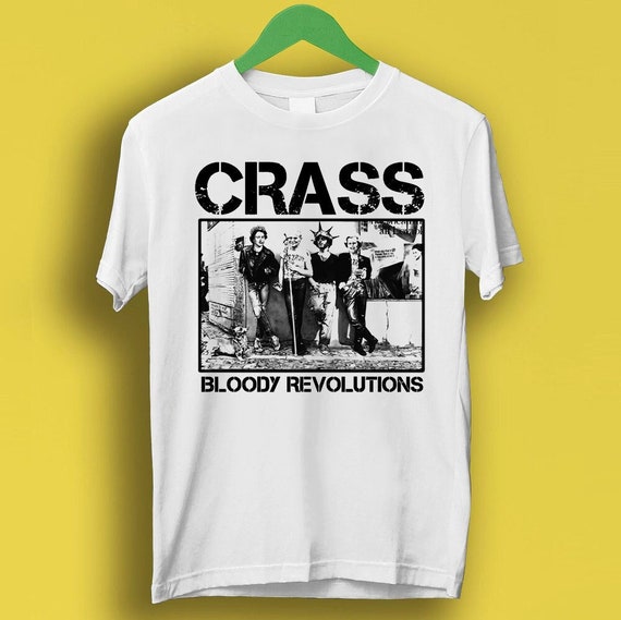 Crass Bloody Revolutions Music Punk Rock Meme Gift Funny Tee Style