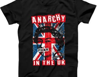 Anarchy in the UK Punk Music Rock T Shirt Sweatshirt Hoodie 842