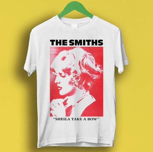 Camiseta The Smiths Sheila Take A Bow - Estampado Banda Rock