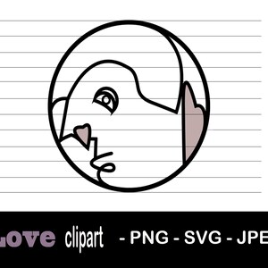 Love clipart instant download  with high resolution
