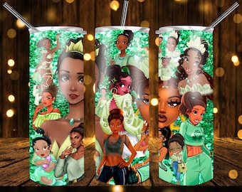 Designs 20 Oz Tumblers Magic Princesses collage PNG Bundle Sublimation Design - Download - 20oz full wrap - PNG Sublimation tumblers