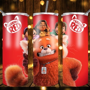 Turning Red Designs 20 Oz Tumblers PNG Bundle Sublimation Design - Download - 20oz full wrap - PNG Sublimation tumblers