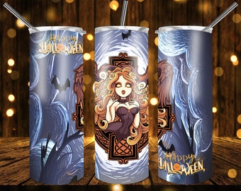 Designs 20 Oz Tumblers halloween inspired PNG Bundle Sublimation Design - Download - 20oz full wrap - PNG Sublimation tumblers