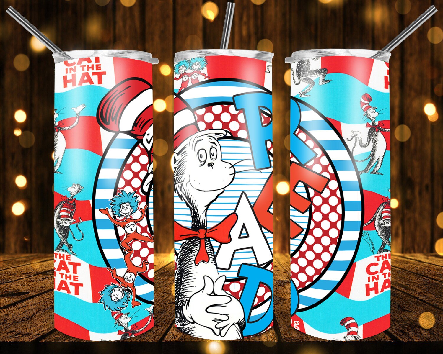 Discover Seuss Geisel 20 Oz Tumblers