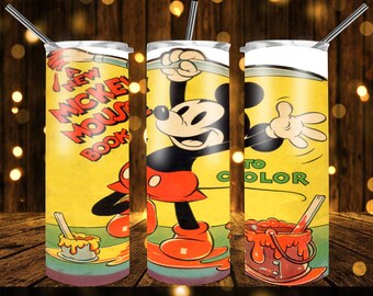 old Comic Book cartoon design 20 Oz Tumblers Full Wrap Premium  420 Sublimation tumblers