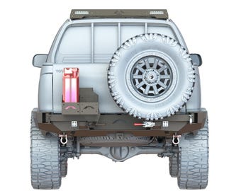 Toyota hilux 2006-2015 rear bumper tire carrier DIY KIT Digital Files