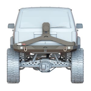 Jeep cherokee XJ rear  bumper wit tire carrier DIY KIT Digital Files