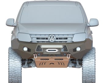 Mossa Coprisedili In Similpelle Per Volkswagen Amarok I E II (2010- ) | Set Completo Anteriori E Posteriori, Con Ricami, Airbag Compatibili