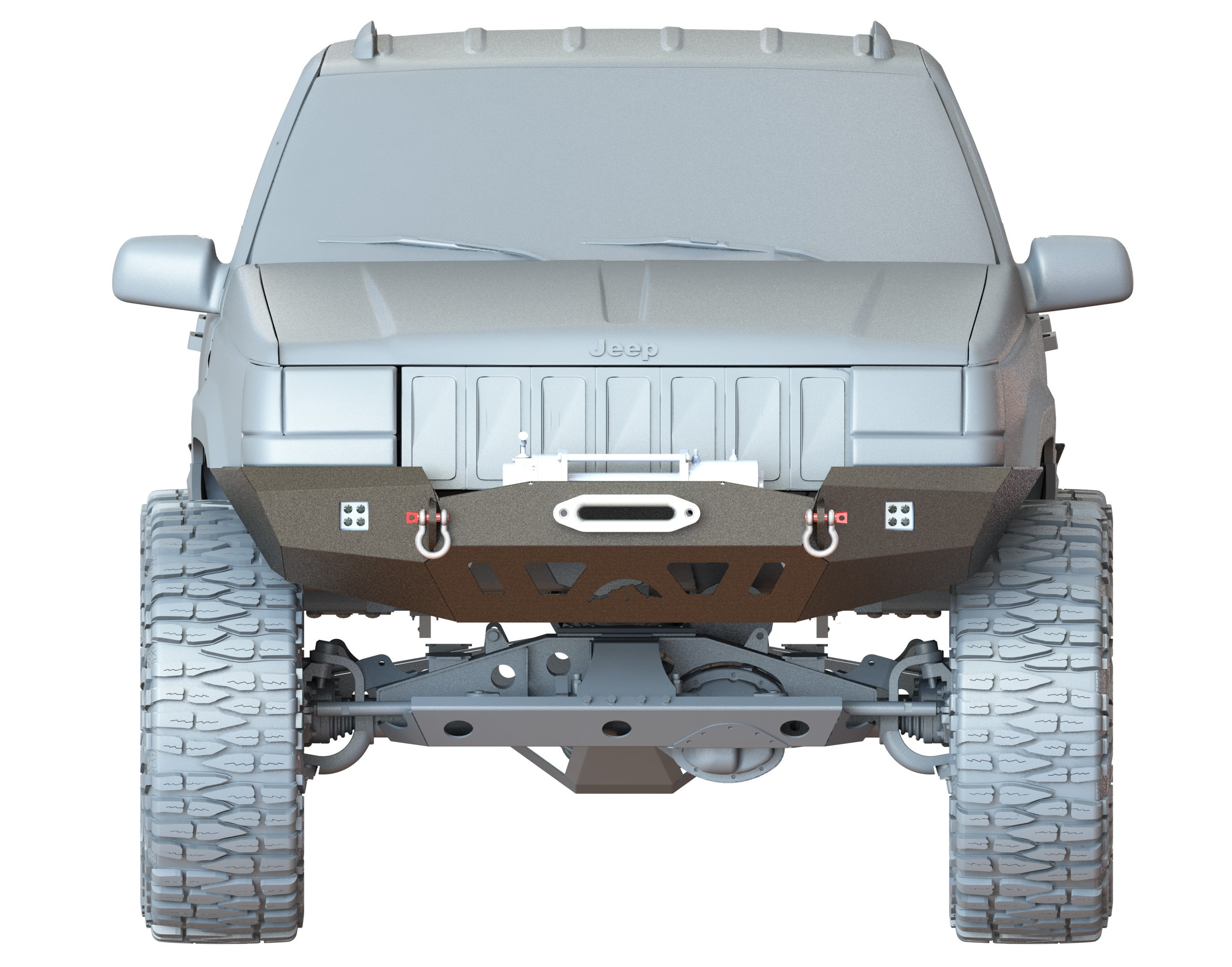 Jeep grand cherokee zj front bumper DIY KIT Digital Files