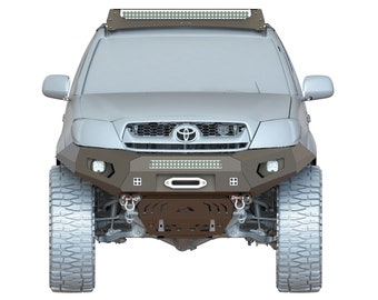 Toyota hilux 2006-2011 front bumper DIY KIT Digital Files