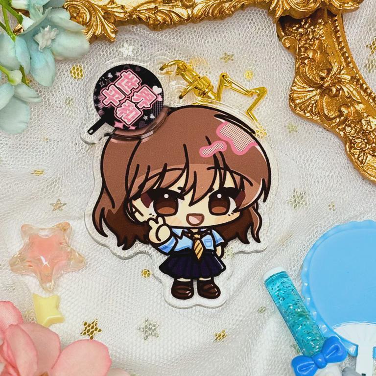 F/ACE Double Sided Keychains | Tamon, Utage, Ouri, Natsuki, Keito