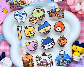 Arkusz naklejek Tamagotchi Town