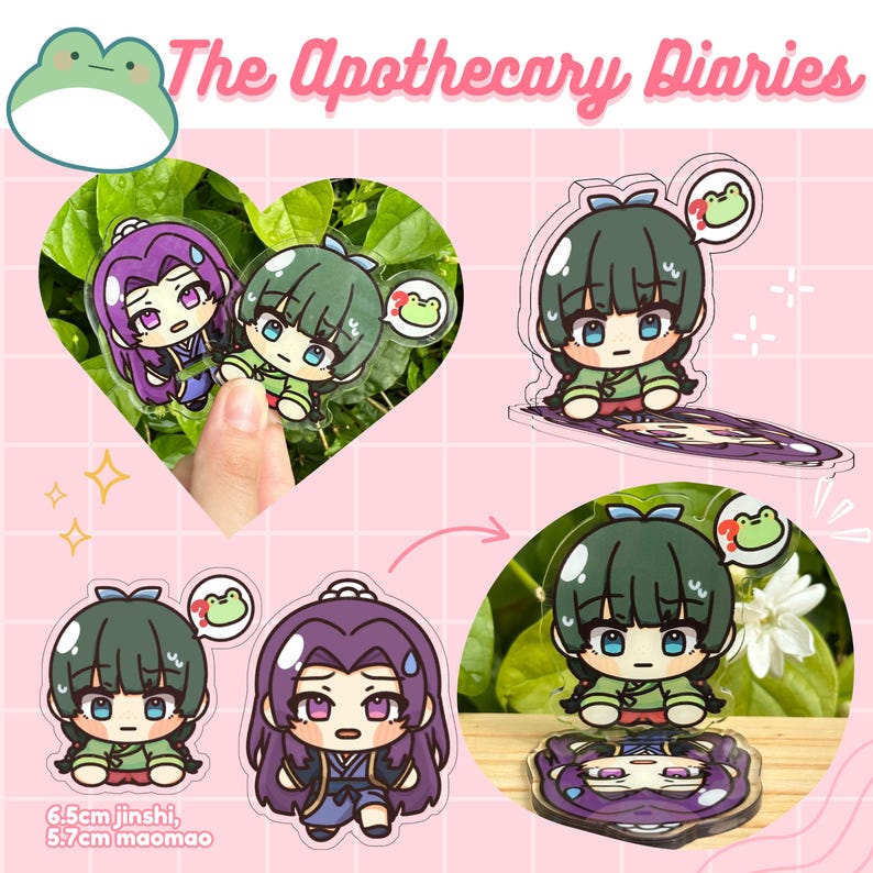 Jinshi Maomao Frog Scene Standee The Apothecary Diaries I Kusuriya Jinshi Maomao Frog Scene Standee The Apothecary Diaries I Kusuriya