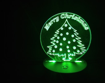 LED Nightlight Christmas and Sport Themes