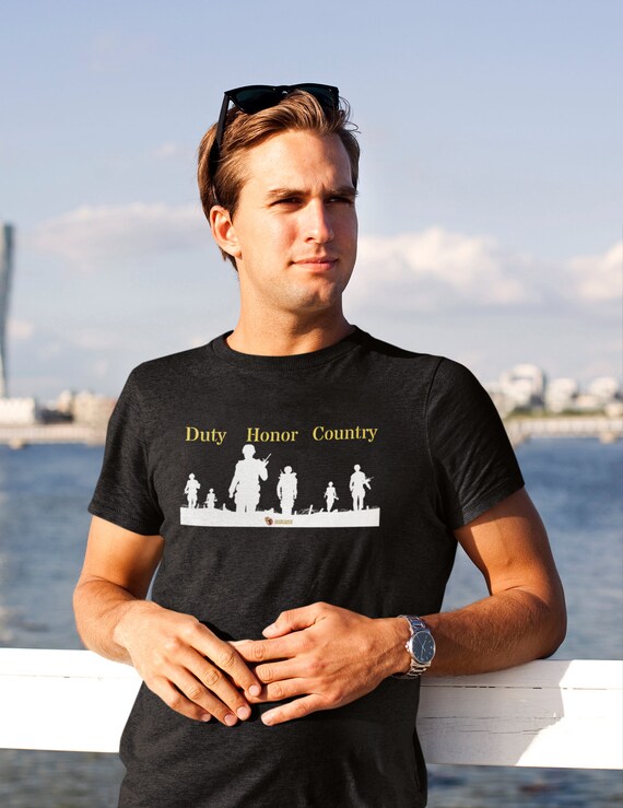 Duty Honor Country Tee - Etsy