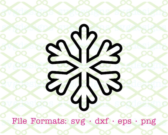 SNOWFLAKE SVG Sxf Epsn Png Christmas Svg Snowflake Icon - Etsy