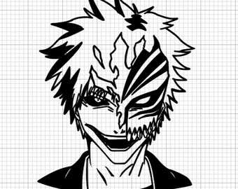 Bleach Ichigo x Rukia Vinyl Decal Sticker for Car/Laptop/Consoles Bleach Ichigo x Rukia Vinyl Decal Sticker for Car/Laptop/Consoles