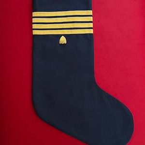 Coast Guard Christmas Stocking
