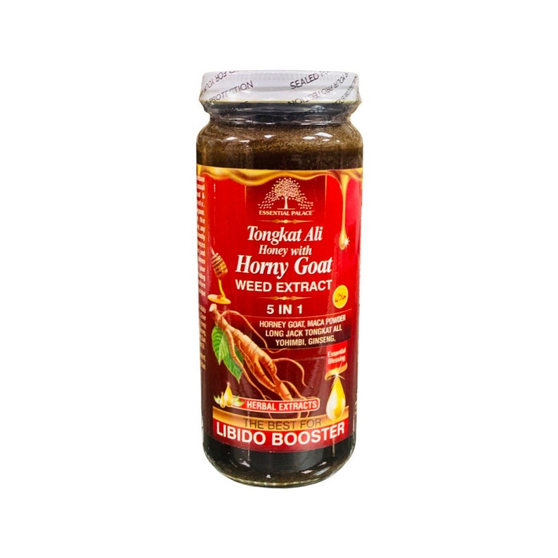 Tongkat Ali Honey With Horny Goat Weed 5 in 1 16 Oz Etsy