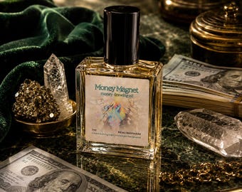 Money Magnet Oil | Prosperity, Luck, Abundance, Business Success (1oz Perfume Oil)