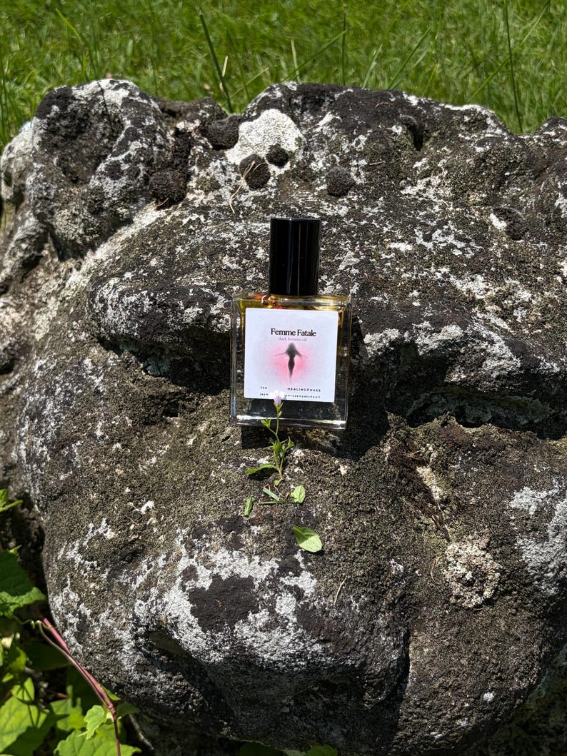 Femme Fatale Perfume Oil | Dark Feminine Energy, Attraction, Confidence (1oz) image 4
