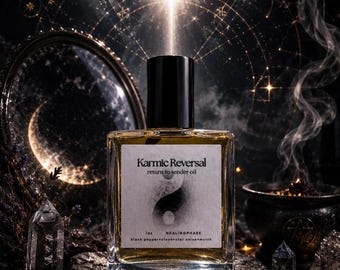 Karmic Oil | Return to Sender Protection, Justice, Hex Reversal (1oz Perfume)