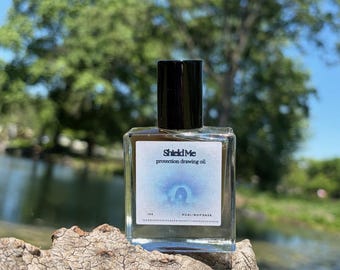 Shield Me Protection Oil | Spiritual Defense, Grounding Ritual Fragrance (1oz)