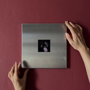 Edelstahl Magnetischer Bilderrahmen - Moderne Industrielle Wanddekoration