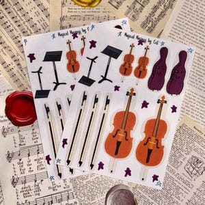 Cello Sticker Sheets